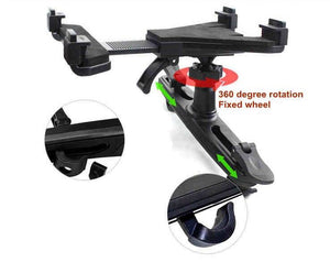 Headrest Rotatable Mount Holder for Tablets - Auto Car Clean